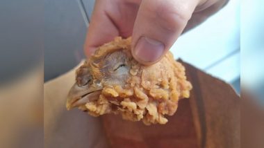 UK Customer Disgusted on Finding Entire Chicken Head with Beak and Eyes in Box of KFC Hot Wings