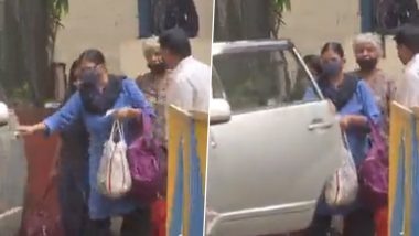 Sudha Bharadwaj, Accused in Bhima-Koregaon Case, Released From Mumbai's Byculla Jail (Watch Video)