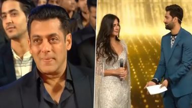 Video Of Vicky Kaushal Proposing Marriage To Katrina Kaif On Stage And Salman Khan’s Reaction To It Is A Must Watch
