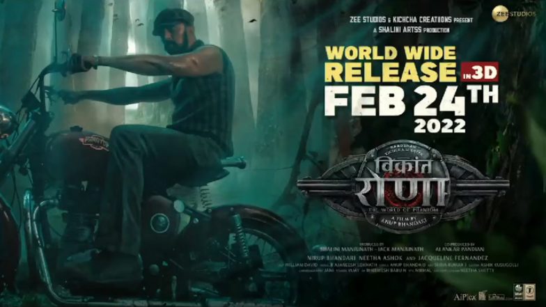 Vikrant Rona To Release On February 24, 2022! Kiccha Sudeep Shares A Glimpse Of His Upcoming Flick (Watch Video)