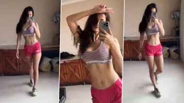 Disha Patani Looks Fit as a Fiddle Flaunting Hot Washboard Abs in Latest Instagram Post (WATCH VIDEO)
