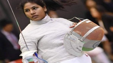 Sports News | Sports Ministry Approves Rs 8.16 Lakh for Fencer Bhavani Devi to Compete in Four FIE World Cups