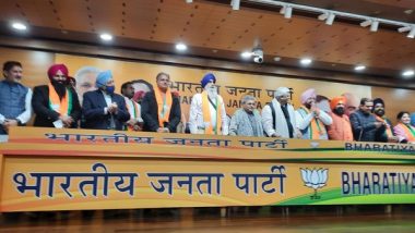 Punjab Assembly Elections 2022: Induction of Congress, Akali Dal Leaders Part of BJP's Strategy to Gain Lost Ground