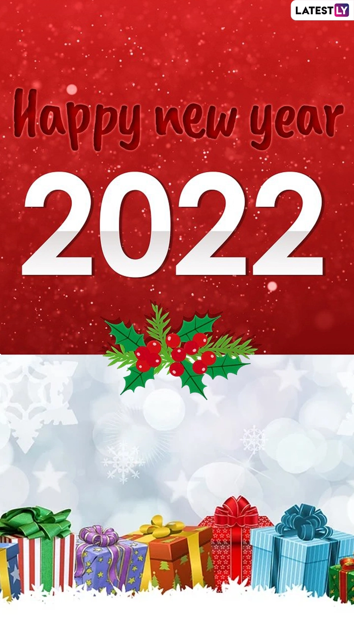 New Year 2022 Images & Greetings: Send HNY Messages, Quotes, Wishes & Wallpapers to Your Loved Ones!