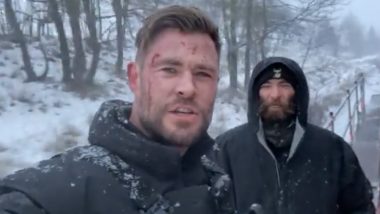 Extraction 2: Chris Hemsworth Kickstarts Shooting for the Russo Brothers’ Film in Prague in Ice-Cold Weather, Shares Exciting Details (Watch Video)
