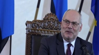 World News | Estonian President Opposes Discussions on Russia's Security Proposals