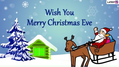 Merry Christmas Eve 2021 Images & Wishes: Observe the Night Before Christmas With These Lovely Greetings, WhatsApp Messages, HD Wallpapers & Quotes!