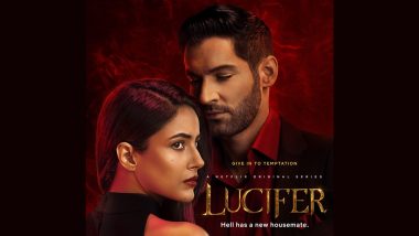 Shehnaaz Gill's Lucifer Poster With Tom Ellis Takes Internet by Storm (View Pic)