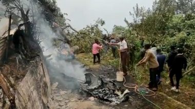 IAF Helicopter Crash: Inquiry Rules Out Mechanical Failure, Blames Spatial Disorientation of Pilots in Clouds Leading to Accident