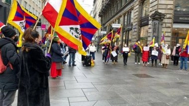 World News | Vienna: Members of Tibetan Community Protest Against Human Rights Violations by China