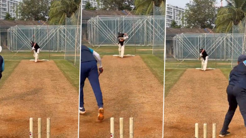 Rohit Sharma Begins Preparations For South Africa Tour As Indian Opener Hits the Nets (Watch Video)