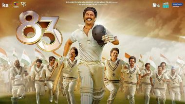 83 Movie Review: Ranveer Singh is Fabulous as Kapil Dev in This Feel-Good Sports Drama (LatestLY's First Impression)