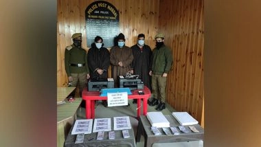 India News | J-K: Three Held in Budgam with Counterfeit Currency Notes