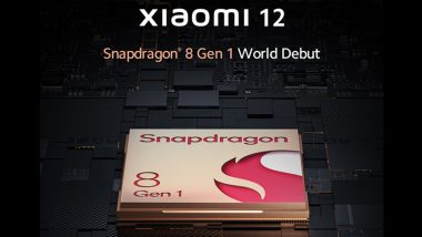Xiaomi 12 Smartphones To Be World’s First Models Powered by Qualcomm Snapdragon 8 Gen 1