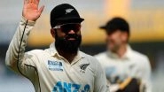 Sports News | Ind Vs NZ, 2ND Test: Ajaz's Historic 10-wicket Haul Restricts Hosts to 325, Visitors Struggle at 38/6 (Tea, Day-2)