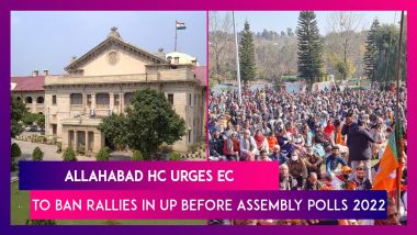 Allahabad HC Urges Election Commission To Ban Election Rallies In UP Before Assembly Polls 2022