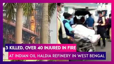 West Bengal: Three Killed, Over 40 Injured In Fire At Indian Oil Haldia Refinery