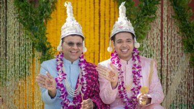 Hyderabad Gay Couple Ties the Knot in Presence of Family Members and Close Friends