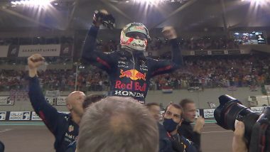 Max Verstappen Wins Maiden Title After Overtaking Lewis Hamilton On Final Lap At Abu Dhabi GP 2021