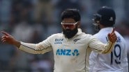 India vs New Zealand 2nd Test 2021 Stat Highlights Day 2: Ajaz Patel Gets 10-Wicket Haul, Team NZ Sets Unwanted Record as Hosts Enjoy Upper Hand