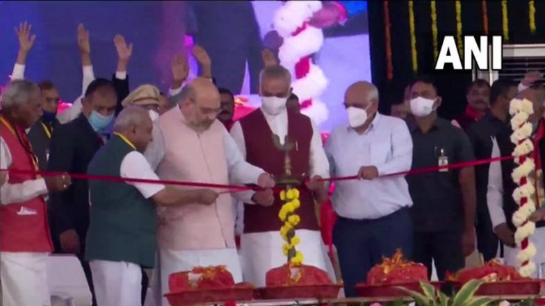 Hindu Centres of Faith Were Left Humiliated for Years, but PM Narendra Modi Govt Restoring Their Glory, Says Amit Shah