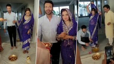 Ankita Lokhande Shares Her Griha Pravesh Video on Instagram, Performs Rituals With Hubby Vicky Jain!