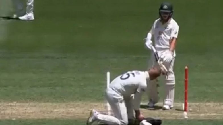 Marcus Harris Criticises Hotspot During Ashes 2021, Australian Cricketer Caught in Stump Mic Saying, ‘Hotspot is Fu**ing Hopeless’ (Watch Video)