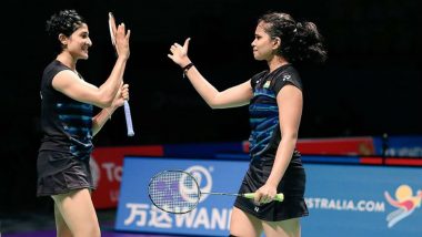 Ashwini Ponnappa/ Sikki Reddy vs Gabriela S/ Stefani S BWF World Tour Finals 2021 Live Streaming: Get Free Live Telecast Details Of Badminton Women’s Doubles Match Coverage