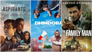 Aspirants, Dhindora, The Family Man – Here’s Looking At The Top 10 Popular Indian Web Series Of The Year As Per IMDb (Watch Video)