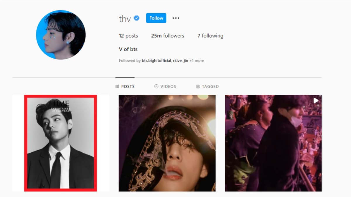 Bts V Aka Kim Taehyung Fastest To Reach 25 Million Followers On Instagram Gives Army Sleepless Nights With Frequent Ig Updates Latestly