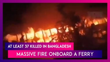 Bangladesh: At Least 37 Killed In Massive Fire Onboard A Ferry