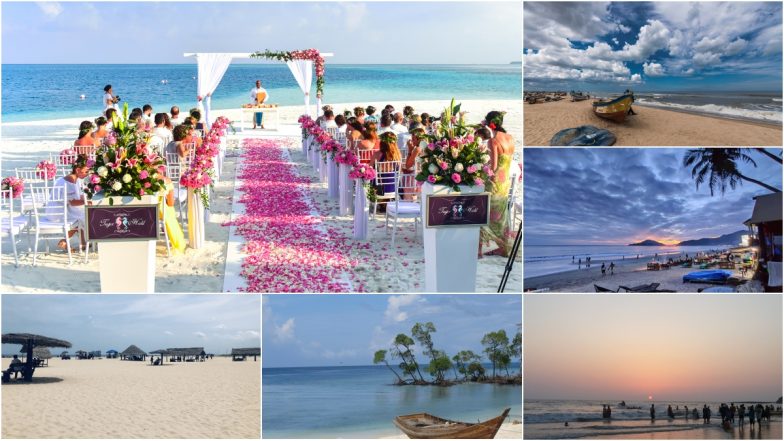 Lavish Beach Wedding Destinations in India: From Goa to Puducherry, Plan Your Wedding at These Places if You Are a Beach Lover