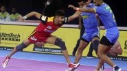 Sports News | Pro Kabaddi League: Bengaluru Bulls Beat Tamil Thaliavas in Southern Derby