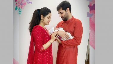 Bhuvneshwar Kumar Shares Picture With Newborn Daughter and Wife Nupur on Instagram (Check Post)