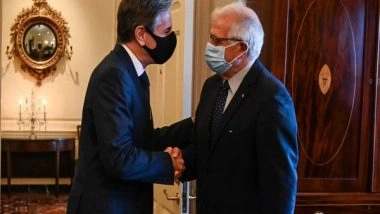 World News | US, EU Highlight Shared Concerns over China's Coercion Against Lithuania