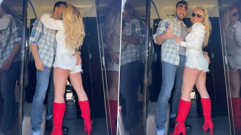 Britney Spears and Fiance Sam Asghari Head Out for International Getaway for Singer's 40th Birthday