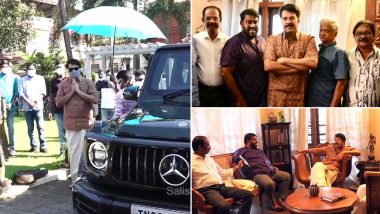 CBI 5: Mammootty Joins The Sets Of The Film! Mammukka Fans Are Going To Enjoy The Iconic Theme Music Played In The Background (Watch Video)