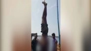 India News | Karnataka: Fisherman Beaten Up, Hung Upside Down for Allegedly Stealing Mobile Phone in Mangaluru, Video Goes Viral