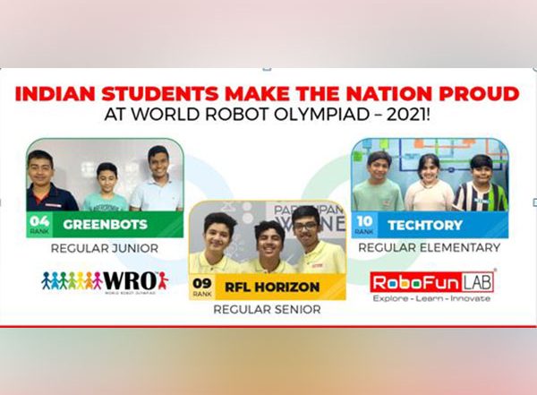 Business News | Indian Students Make the Nation Proud at World Robot Olympiad - 2021!
