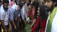 India News | TRS MP Plants Saplings in Hyderabad as Part of 'Green India' Initiative