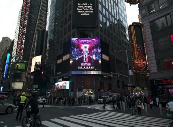 Business News | Fentiro Studio Launches International Party Song at Times Square, New York