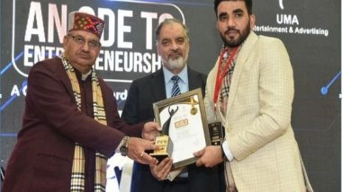 Business News | Founder of Nizamia Education Group Felicitated for Initiatives in Education Sector