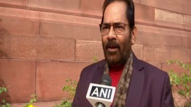 India News | Kashi Vishwanath Corridor: Naqvi Hits Back at Opposition Says, 'They Only Make Announcements, Not Deliver'