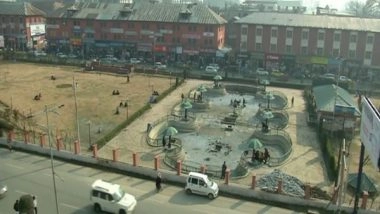 India News | J-K: Restoration Work of Historical City Park in Srinagar Going on in Full Swing