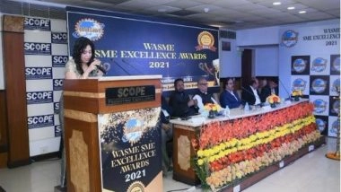 Business News | World Association for Small and Medium Enterprises (WASME) Honors Winners of the 25th SME Excellence Awards 2021