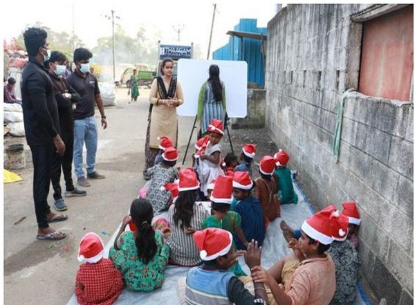 Business News | Thaagam Foundation Bestowed Presents to Destitute Children on the Eve of Christmas