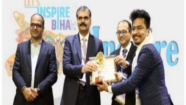 Business News | Media Trendz Founder Rohit Kumar Honoured with "Bihar Vibhuti Samman