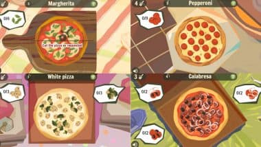 Google Doodle Pizza Game - 3 Start All Levels 