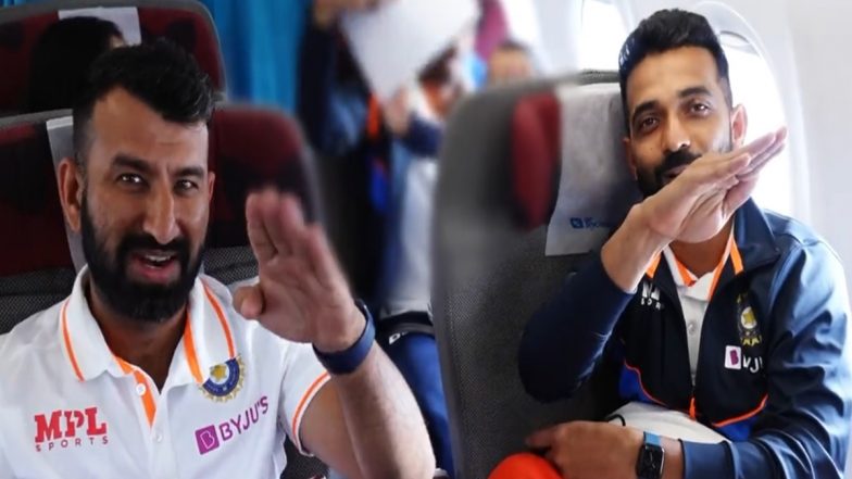 Team India Given Warm Welcome in Johannesburg Ahead of IND vs SA Test Series 2021-22, Watch In-Flight Video of Stalwarts