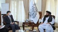 World News | Taliban Discusses Humanitarian Aid, Trade with Chinese Envoy in Kabul